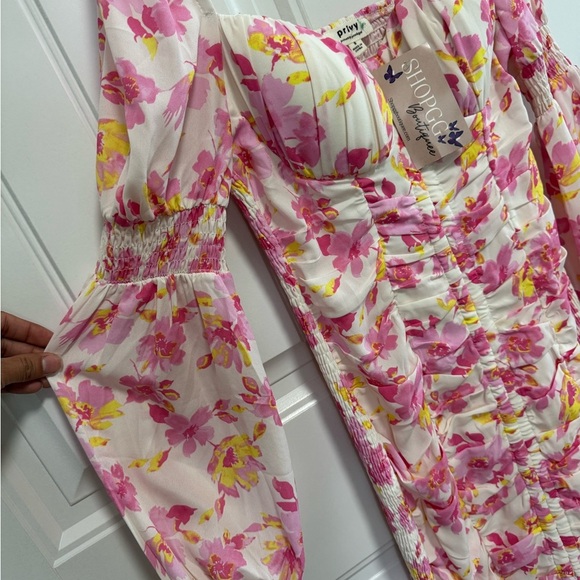 Privy Privately Privilege Floral Mini Dress – New – Size S - Picture 2 of 10